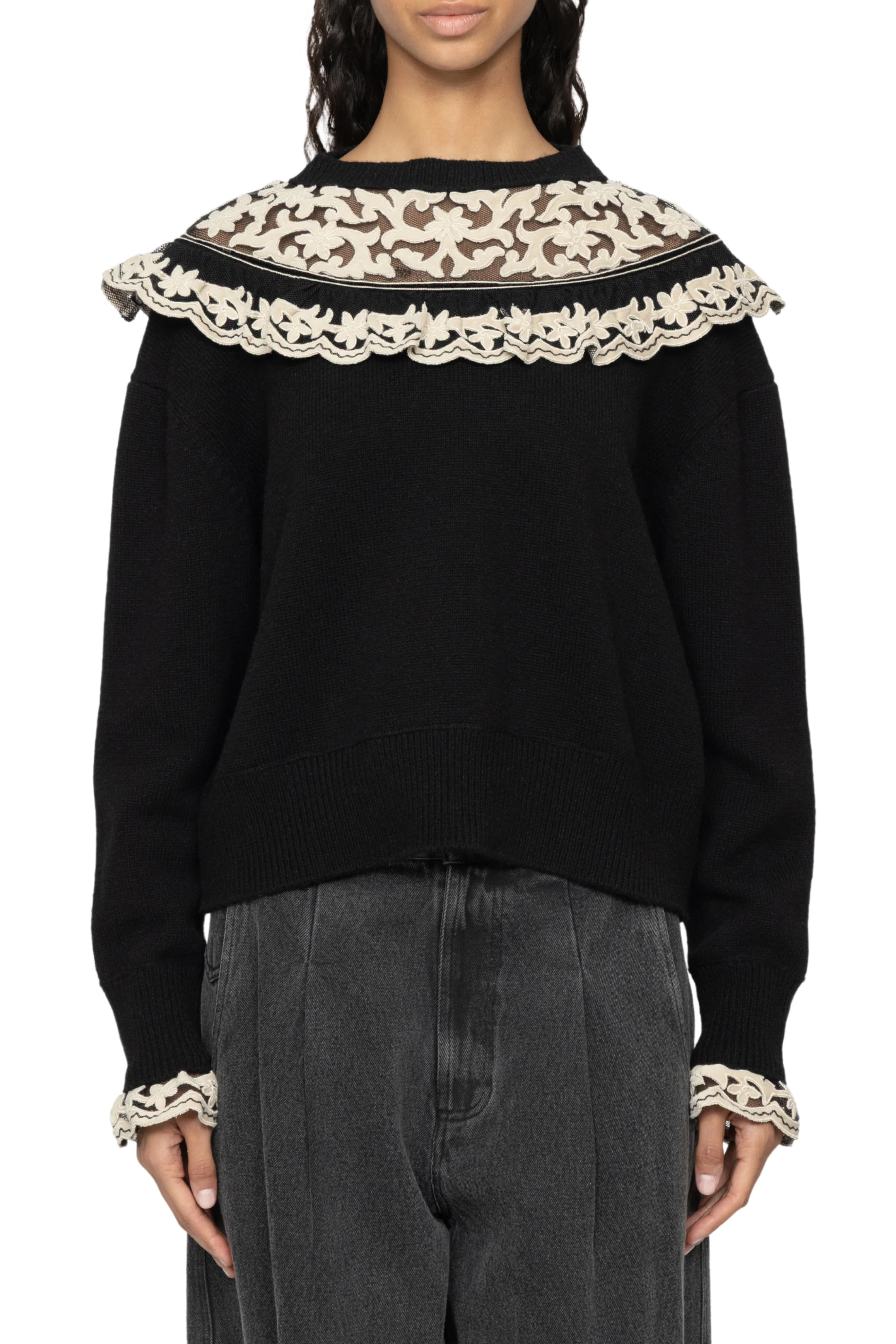 Bea Embroidery Sweater - Image 4