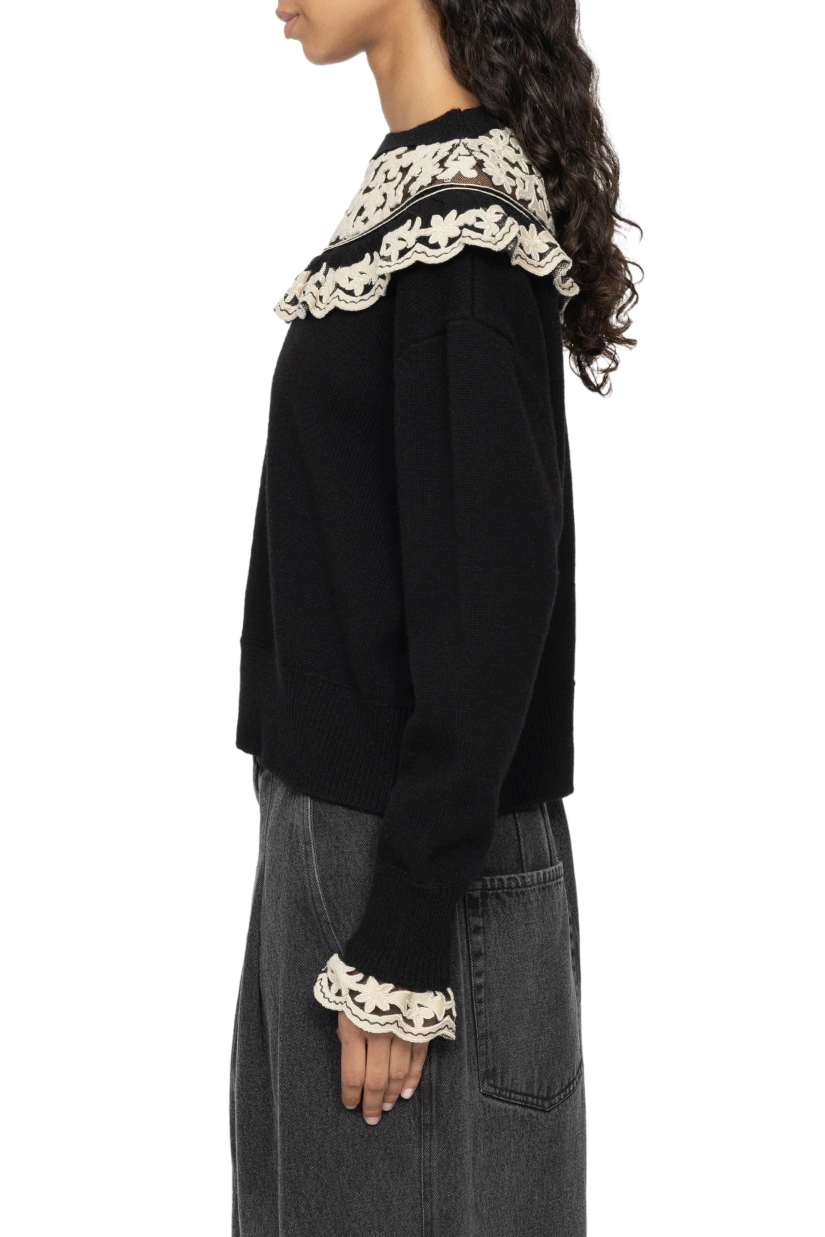 Bea Embroidery Sweater - Image 5