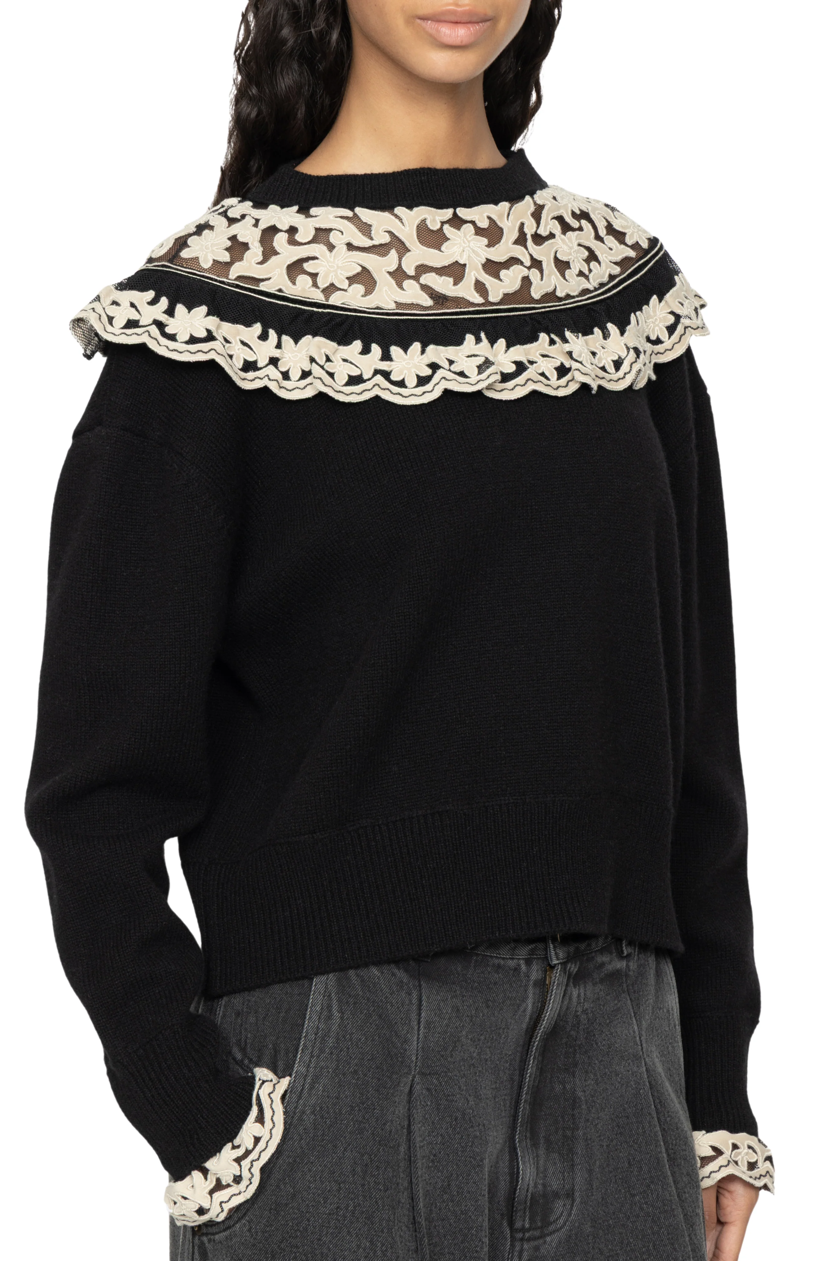 Bea Embroidery Sweater - Image 6
